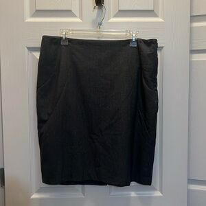 EUC Charcoal Gray Dress Skirt